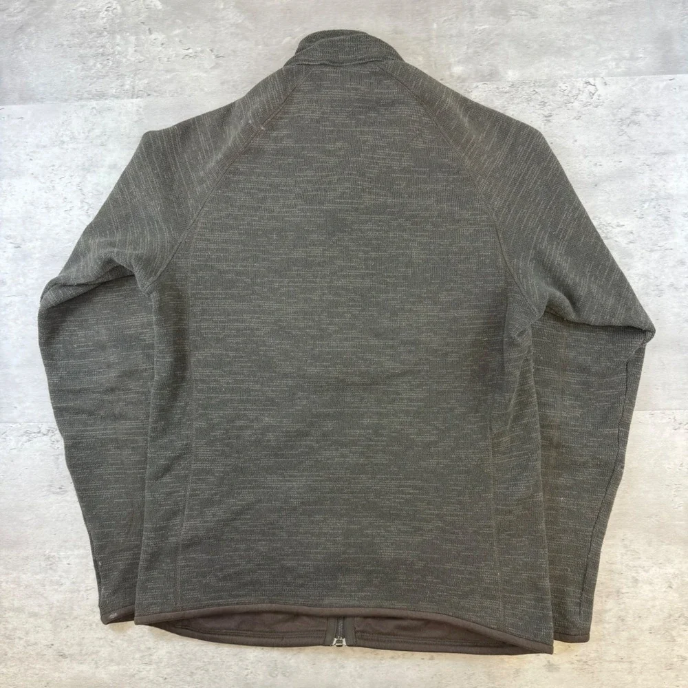 Patagonia Better Sweater Full Zip Fleece Jacket Mens Small Dark Olive Green